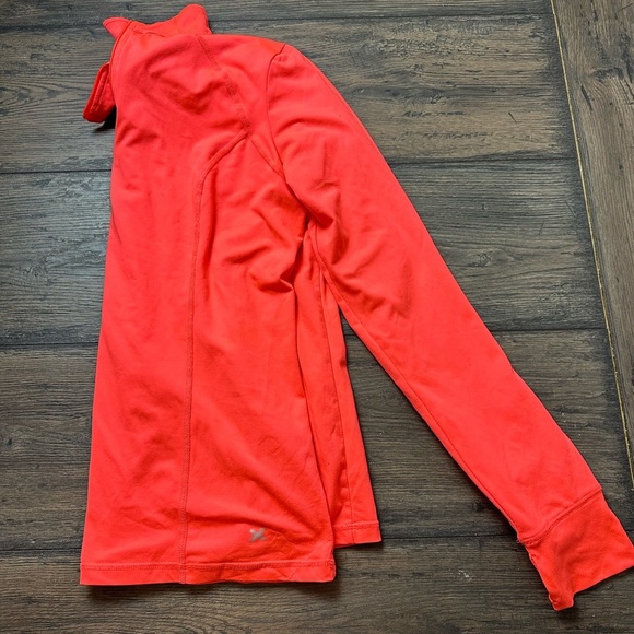 Bright Red Quarter-Zip Pullover - Picture 2 of 2